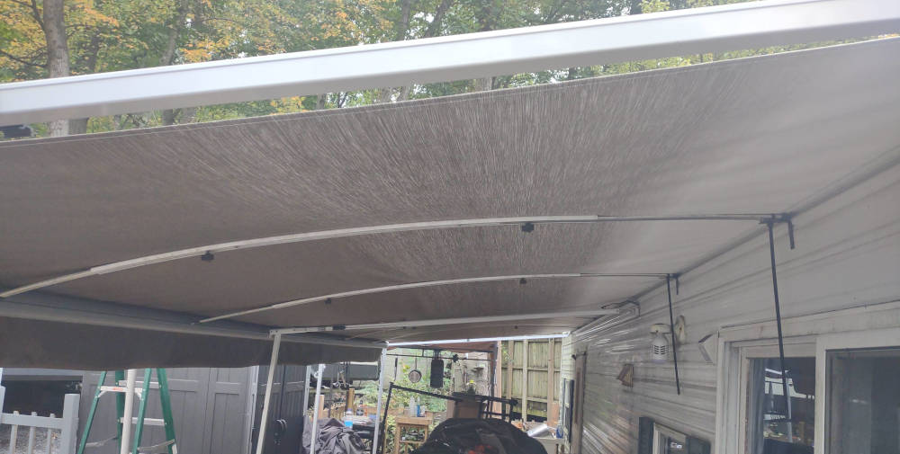 Awning after work picture